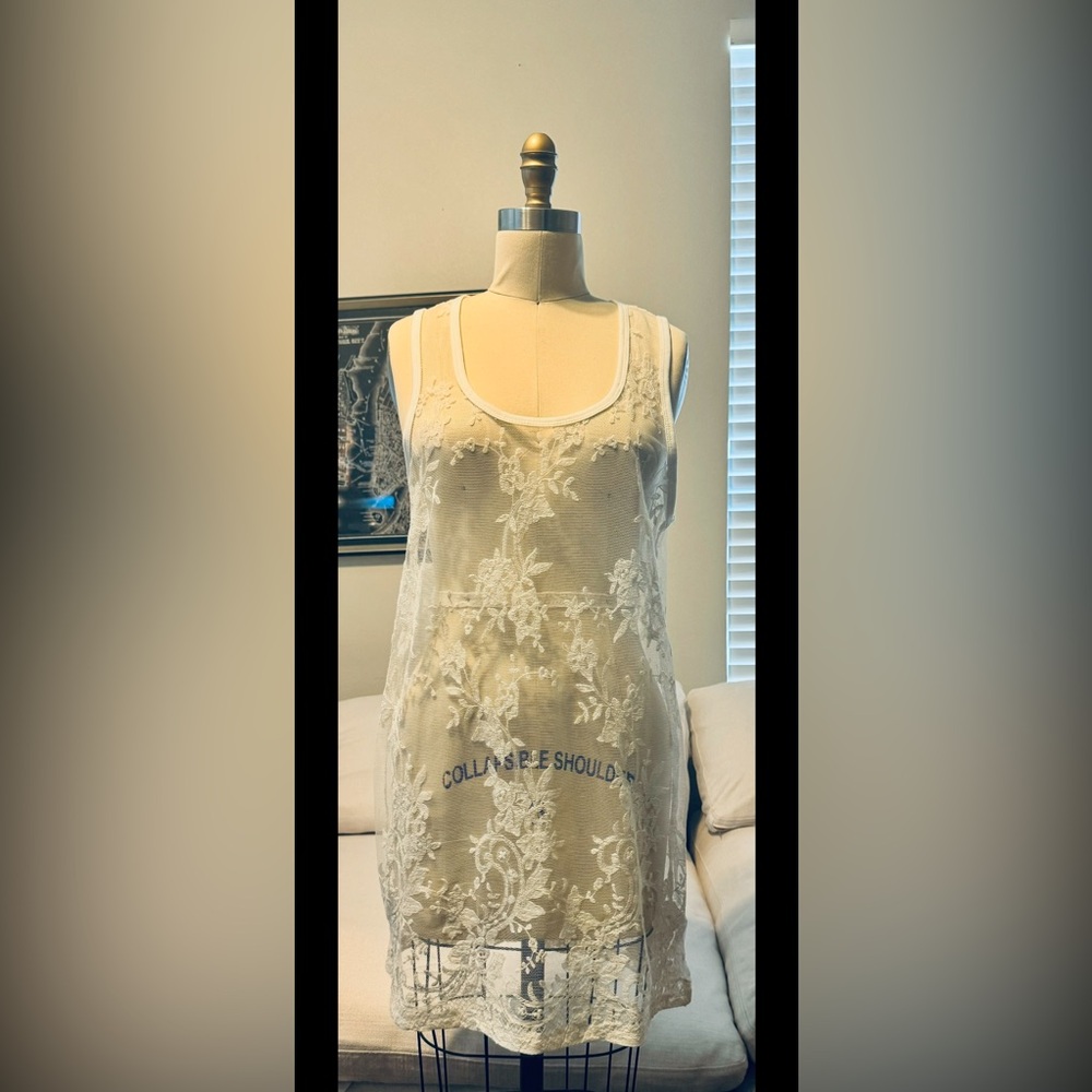 Urban Outfitters-Lace Tank